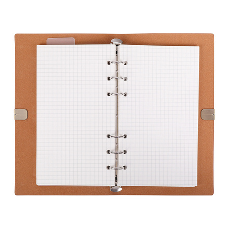 Notes retro Forli, brązowy | R64262.10