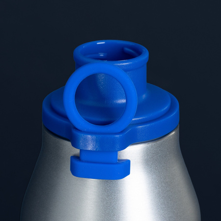 Stalowa termobutelka ALICE, srebrny - 600 ml | PR-5079.20