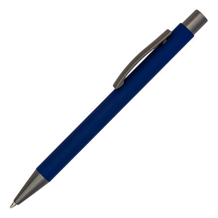 Długopis aluminiowy Eken, granatowy  | R73444.42