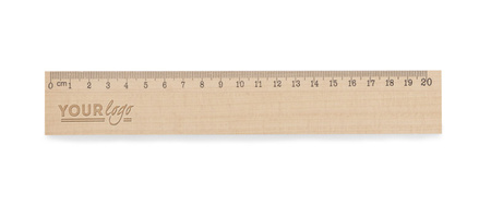 Linijka drewniana 20 cm DALJO | BC-17905-17