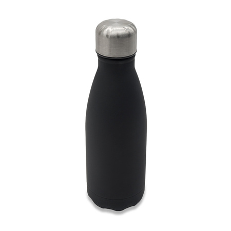 Butelka stalowa Madison 500 ml, czarny | RD-R08493.02