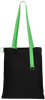 Torba na zakupy BAGSY Black GLOW, jasnozielony | PR-25007.04