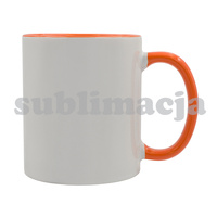 Kubek z z powłoką sublimacyjną Gaeta 330 ml, pomarańczowy | R85319.15