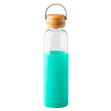 Szklana butelka Refresh 560 ml, zielony  | R08272.05