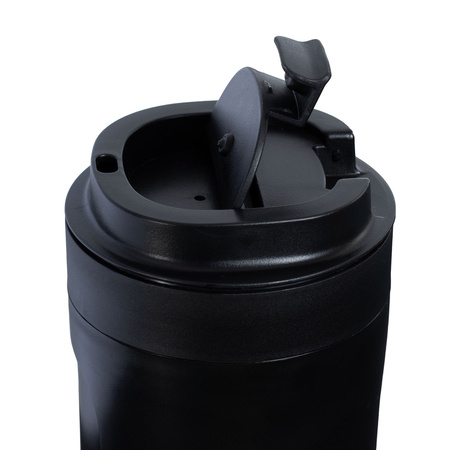 Termokubek plastikowy LINDA, czarny - 500 ml | PR-5081.02