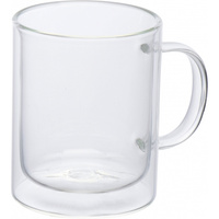 Kubek szklany z podwójnymi ściankami CARACAS 350 ml | EG-373166