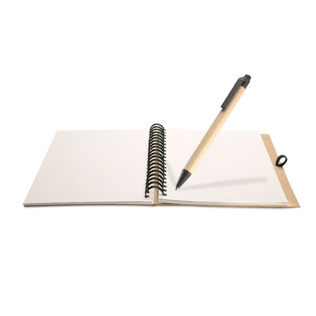 B6 Notes z długopisem BLOQUERO | MO-KC7012-13