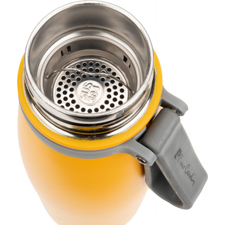 Butelka termiczna Pierre Cardin 650 ml żółta | MC-B90501