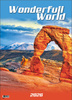 Kalendarz wieloplanszowy STANDARD – Wonderfull World | J-WP 132