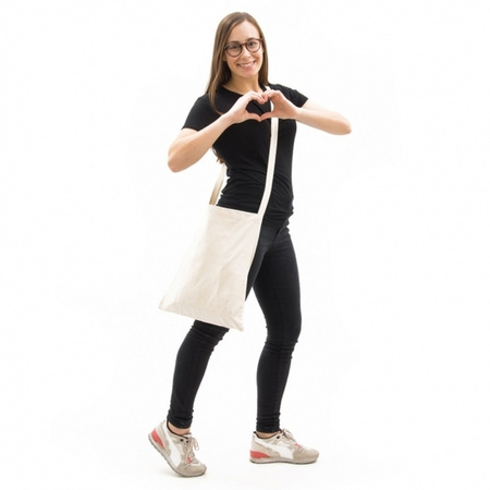 Torba bawełniana z długim uchem 140 g/m2 LOJA | EG-346506