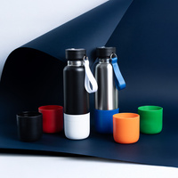 Termos ze stali nierdzewnej LION, czarny - 500 ml | PR-507002