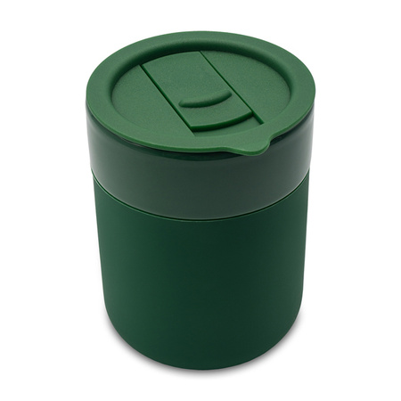 Kubek ceramiczny Caldo 370 ml, ciemny zielony | RD-R85322.51