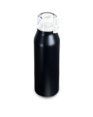 Stalowa termobutelka ALICE, czarny - 600 ml | PR-5079.01