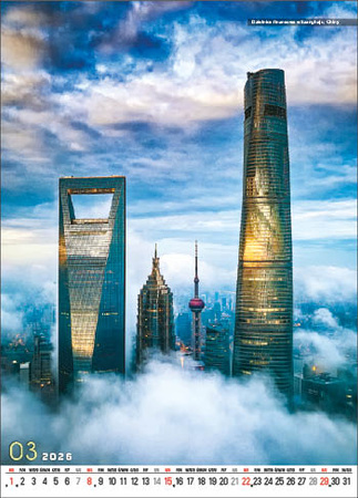 Kalendarz wieloplanszowy STANDARD – Architektura | J-WP 131