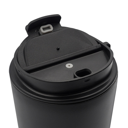 Kubek termiczny Skagen 330 ml, czarny  | R08190.02