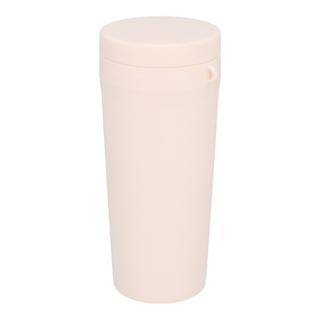 Termokubek plastikowy HOLLY, kość słoniowa - 290 ml | PR-5076.13