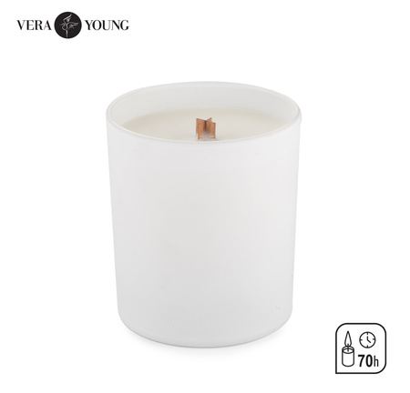 Świeca sojowa 220g - Library - VERA YOUNG | BC-12103-01