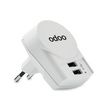 Ładowarka Euro USB (2xA) 12W EURO USB CHARGER 2XA | MO-MO6882-06