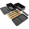Lunchbox 2x600 ml ze sztućcami PESCARA | EG-253103