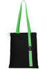 Torba na zakupy BAGSY Black GLOW, jasnozielony | PR-25007.04