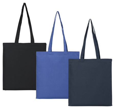 Płaska torba bawełniana 220g kolorowa z kolorowym nadrukiem | CB220.101