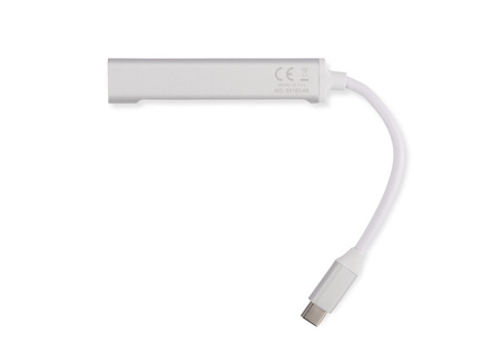 Rozdzielacz HUB USB z kablem typ C - ROSKO | BC-09163-00