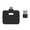 4-portowy hub USB SQUARE-C | MO-MO2254-03