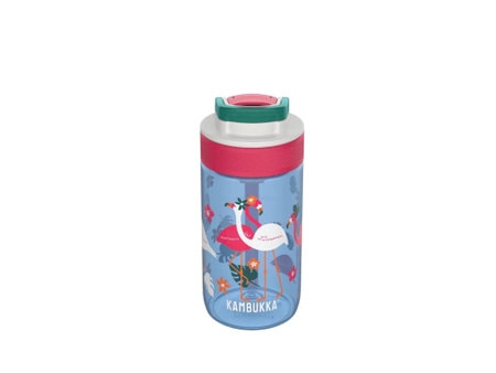 Butelka dla dzieci 400 ml Kambukka LAGOON | Blue Flamingo