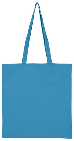 Płaska torba bawełniana 140g kolorowa z kolorowym nadrukiem | CB140.101