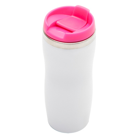 Kubek izotermiczny Askim 350 ml, różowy  | R08225.33