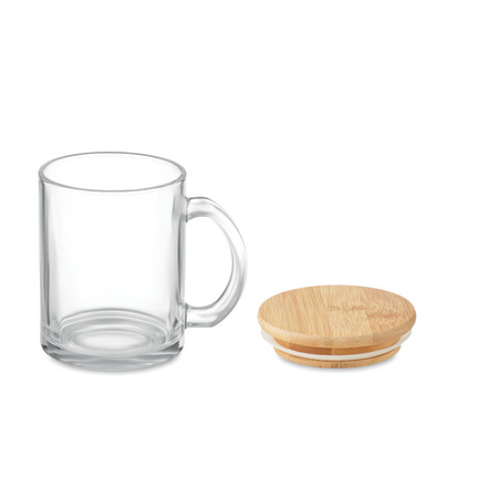 Szklany kubek 300 ml recykling | MO-MO2091-22