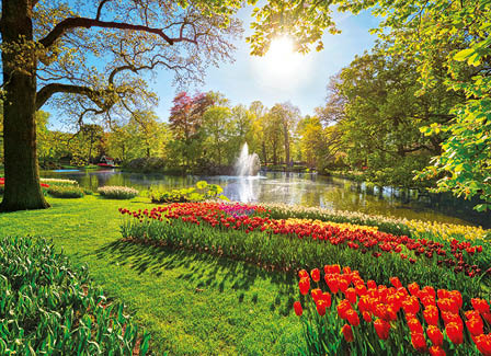 Kalendarz trójdzielny STANDARD – Park | J-T48BK