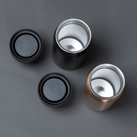 Termos ze stali nierdzewnej Edward, czarny - 400 ml | PR-508002