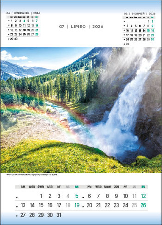 Kalendarz wieloplanszowy STANDARD – Wonderfull World | J-WP 132