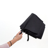Składany parasol sztormowy VERNIER, czarny  | R07945.02