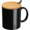 Kubek ceramiczny z łyżeczką 300 ml | MC-8296903