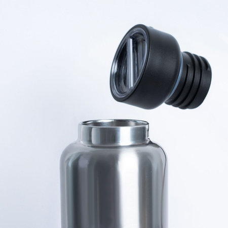 Termos ze stali nierdzewnej LION, srebrny - 500 ml | PR-5070.09
