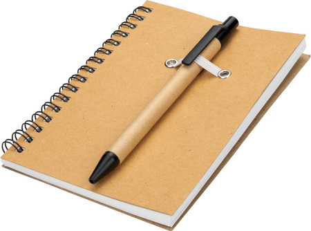 Notes A6 w linie z długopisem KEYSTONE | EG-197601