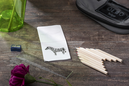 Kredki z kolorowanką DECOR | BC-19805