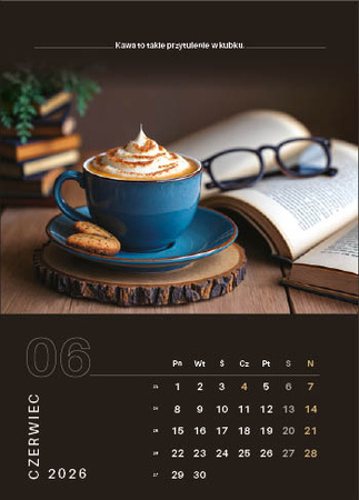 Kalendarz wieloplanszowy STANDARD – Kawa | J-WP134