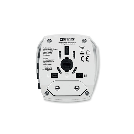 Podróżny adapter SKROSS MUV MICRO | MO-MO8841-06