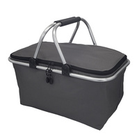 Izotermiczny kosz na zakupy Portland, szary | RD-R08157.21