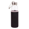 Szklana butelka Vim 500 ml, czarny | RD-R08276.02