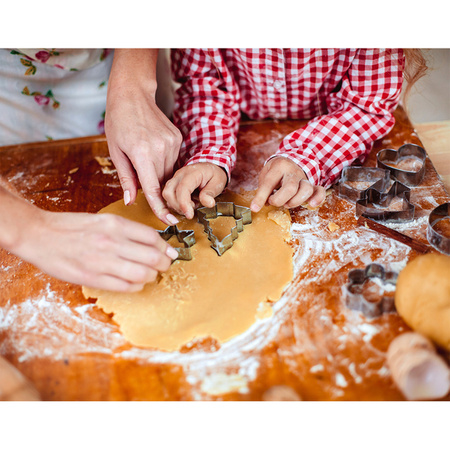 Foremki do ciasteczek Cookie, biały | X17154.06