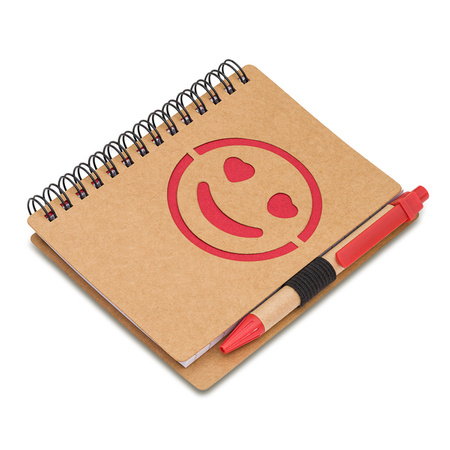 Notes Smile, czerwony | R64269.08