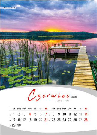 Kalendarz wieloplanszowy STANDARD – Magiczna Polska | J-WP124
