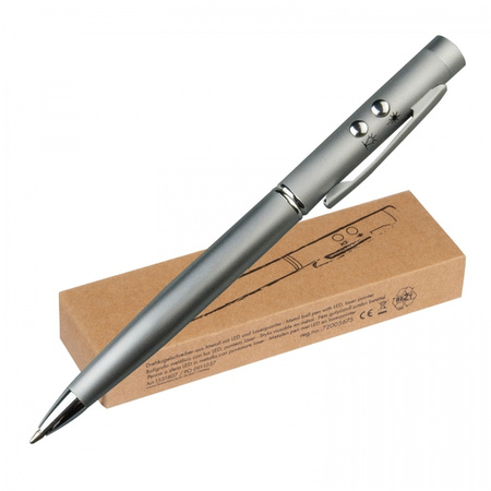 Długopis metalowy ze wskaźnikiem laserowym | MC-1531807