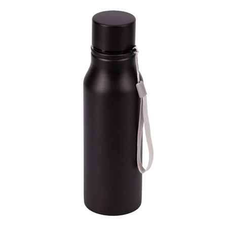 Bidon stalowy Fun Tripping 700 ml, czarny  | R08418.02