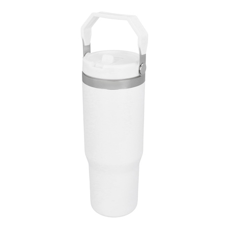 Termokubek STAFFY ze stali nierdzewnej, biały - 900 ml | PR-5072.01