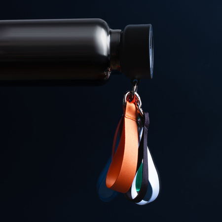 Termos ze stali nierdzewnej LION, czarny - 500 ml | PR-507002